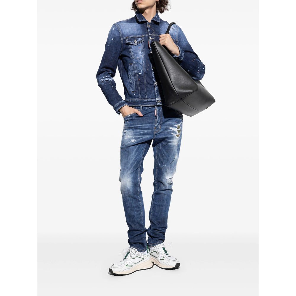 Dsquared2 Sneakers - White, Green | 2694a57522d9557d3a54fec3b398256fc468cb9b