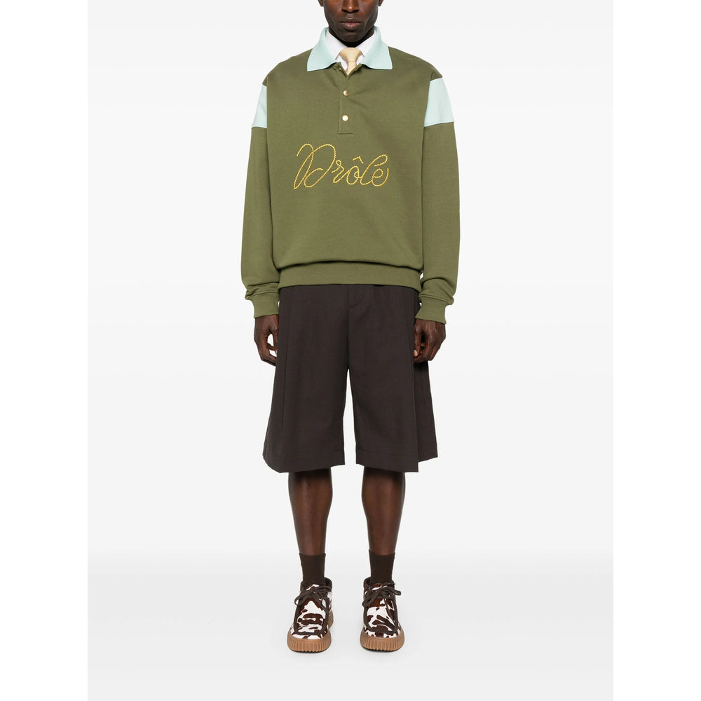 DrôLe De Monsieur Sweaters - Green | 879f3ba3117e284322c3259467ec3111086b5027