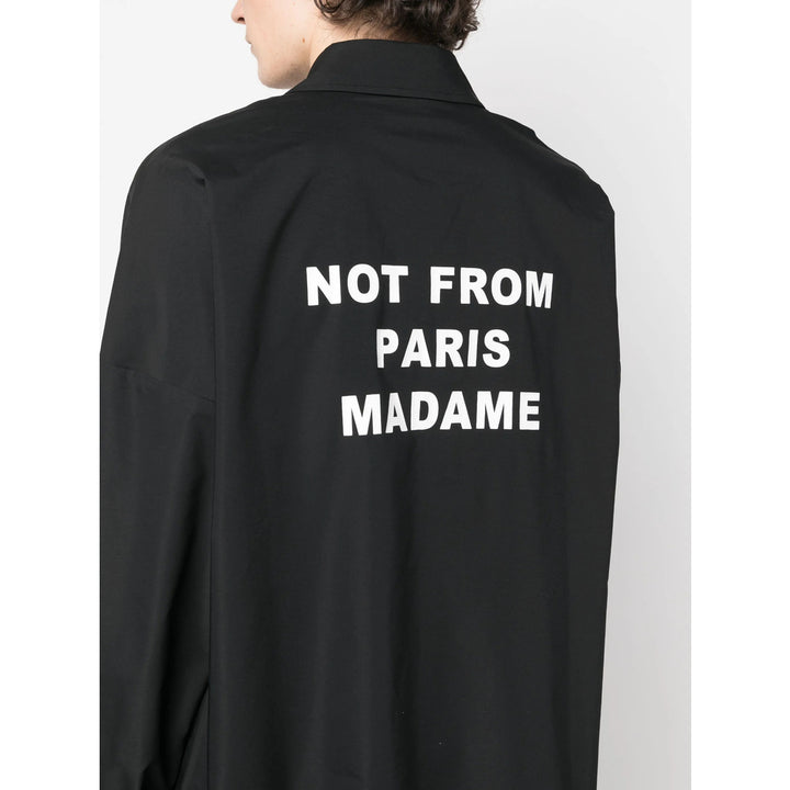 DrôLe De Monsieur Outerwears - Black | 42a1a6aef81aa62aa6b433bcf9afb42812ebe1a3