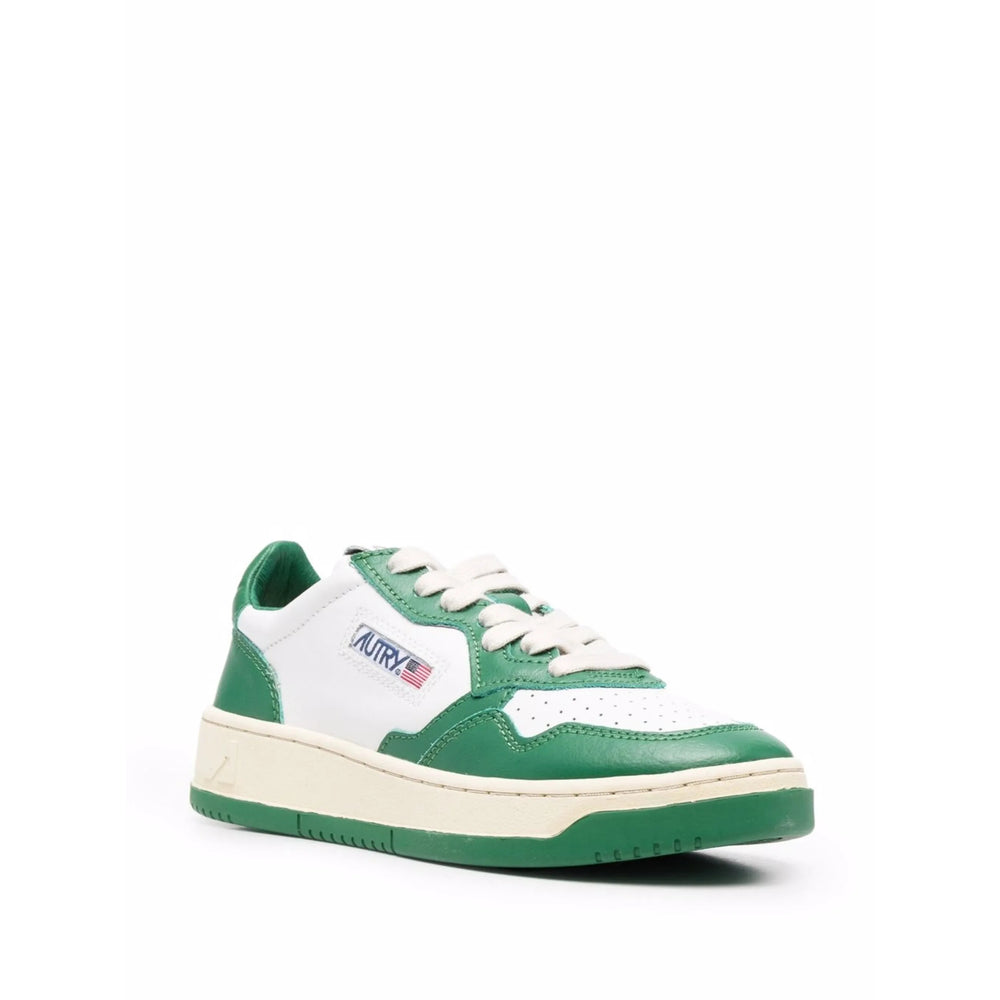 Autry Sneakers - White, Green | cae99add38e06c20d9894df4d2457c5ef7d9308d