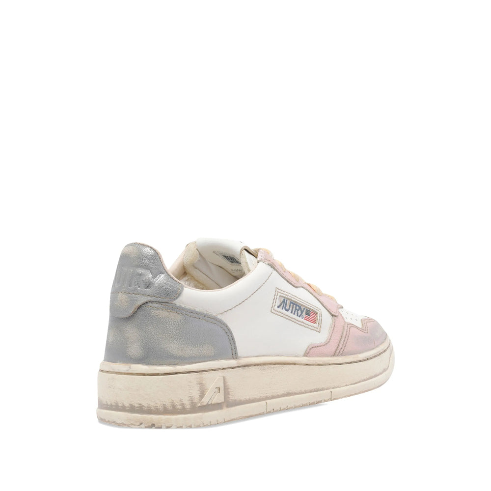 Autry Sneakers - White, Pink | 48fe4b9c828afaa7297ff847edd3759c45b9f4a5