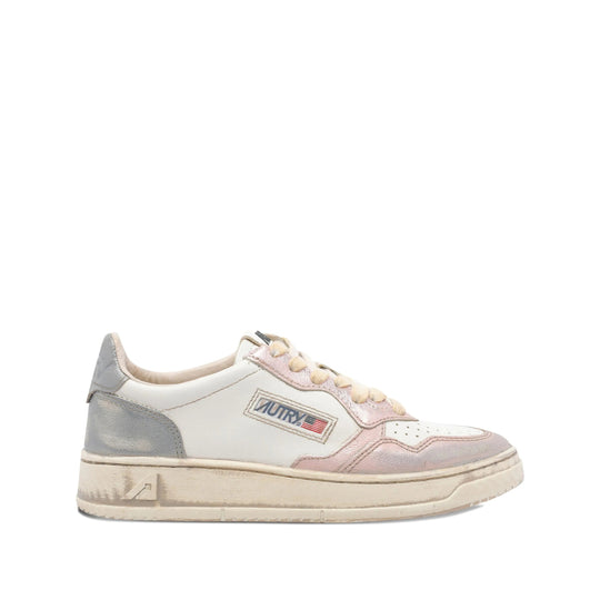 Sneakers White, Pink