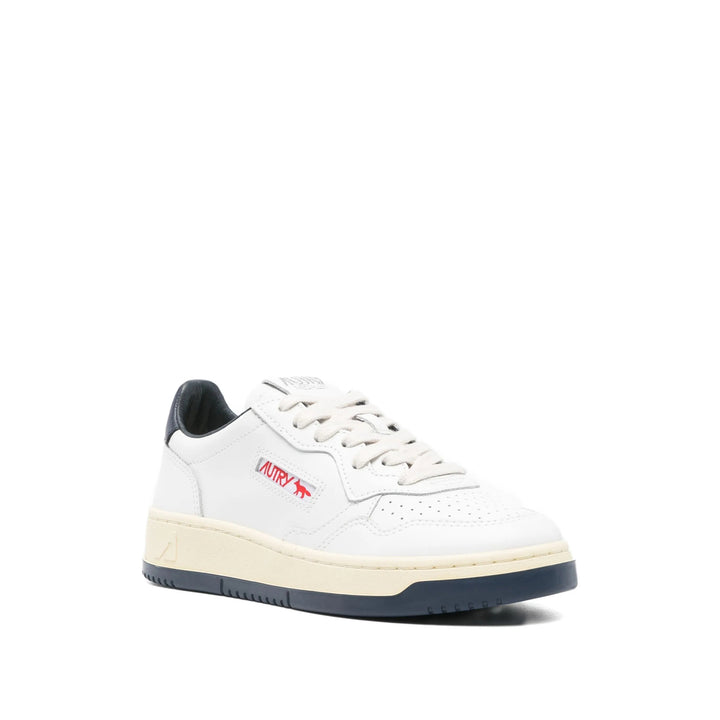 Maison Kitsune X Autry Sneakers - White, Blue | 6c5de048363301981be882c896cd2bb311c597b2