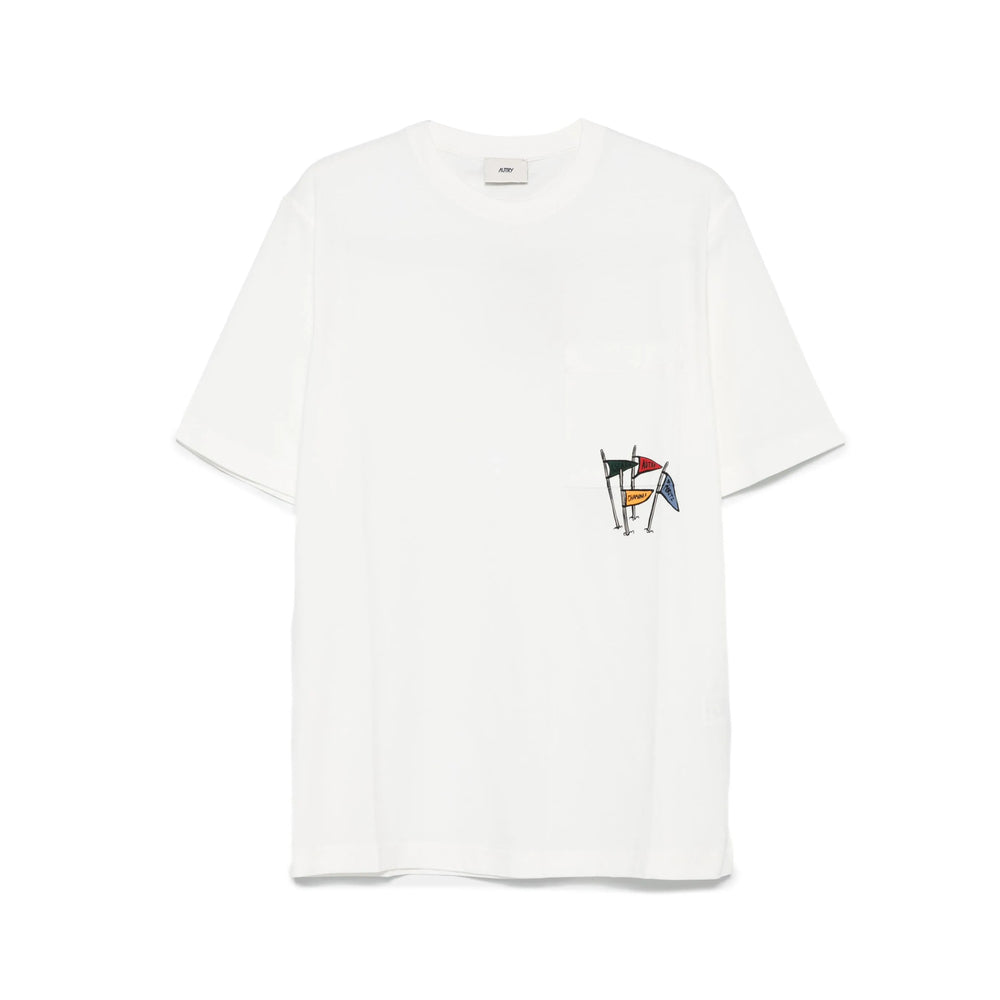 Autry T Shirts - White | 110760a890a09ad43842c2c1a122dd79dbdab99f