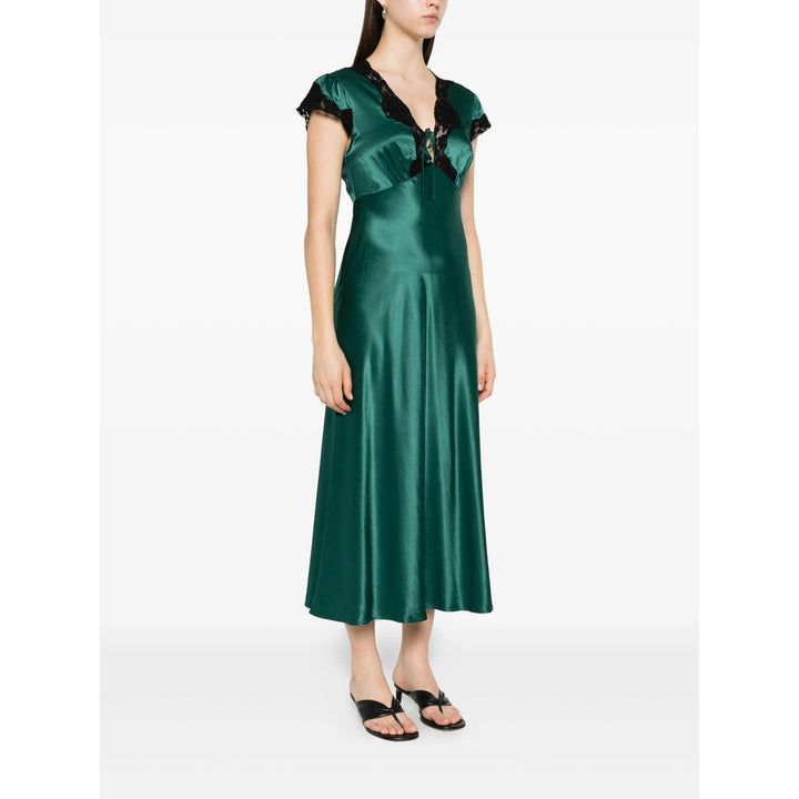 Rixo London Dresses - Green | 852b0fcec1639561859a80aa226a4a23733e26d0