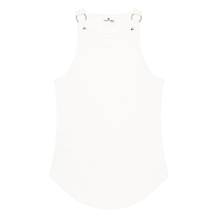CourrèGes Tops - White | 75612538e85436080a2f98fff8d9bbfd0087ac5d