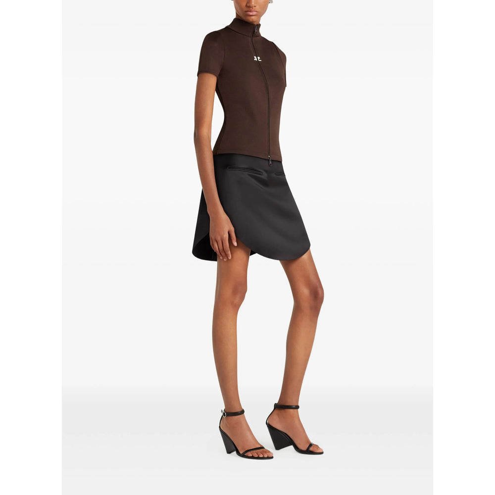 CourrèGes Tops - Brown | d443a7f3c33fdff442c29886d77f77dbf4e3ca4b