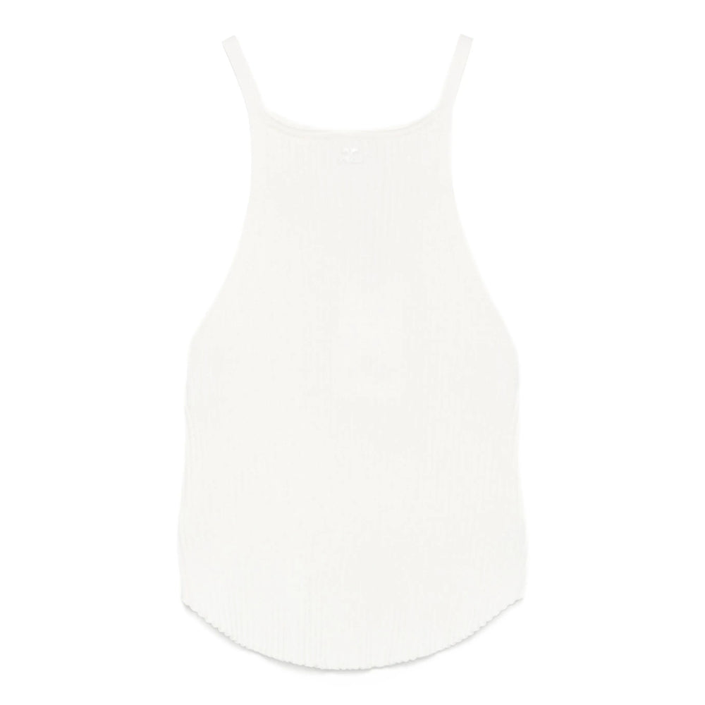 CourrèGes Tops - White | 6a9b8838274f0708abc0e7a8a8ee7e6878db5170