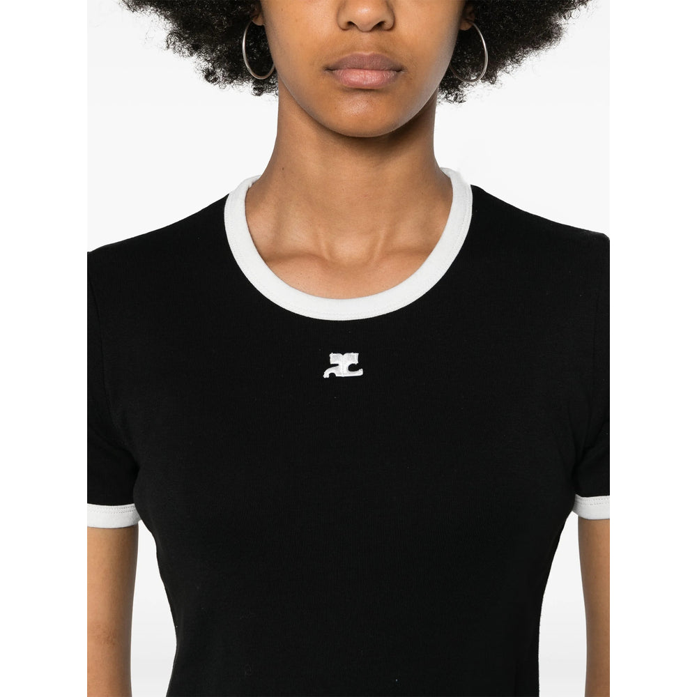 CourrèGes T Shirts - Black | 85e00a17ba73ddaa92a3f079e6f5c312ad2ddd1c
