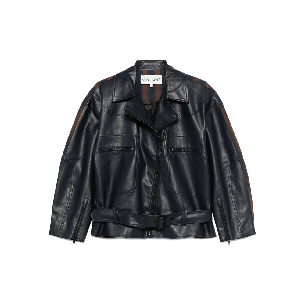 Stine Goya Outerwears - Blue, Brown | 37cb7ef2e894196b01841c4dc51c1a9388f1d395