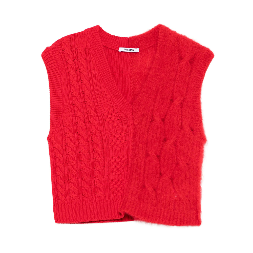 Vivetta Waistcoats - Red | 8003ef6705662b095b9608830564414b1d800555