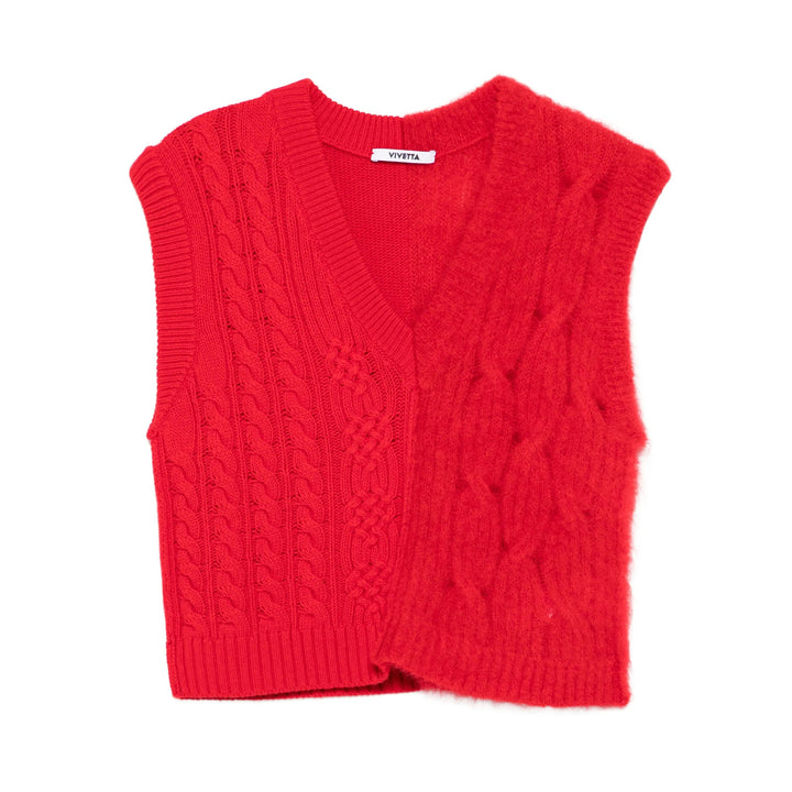Vivetta Waistcoats - Red | 8003ef6705662b095b9608830564414b1d800555