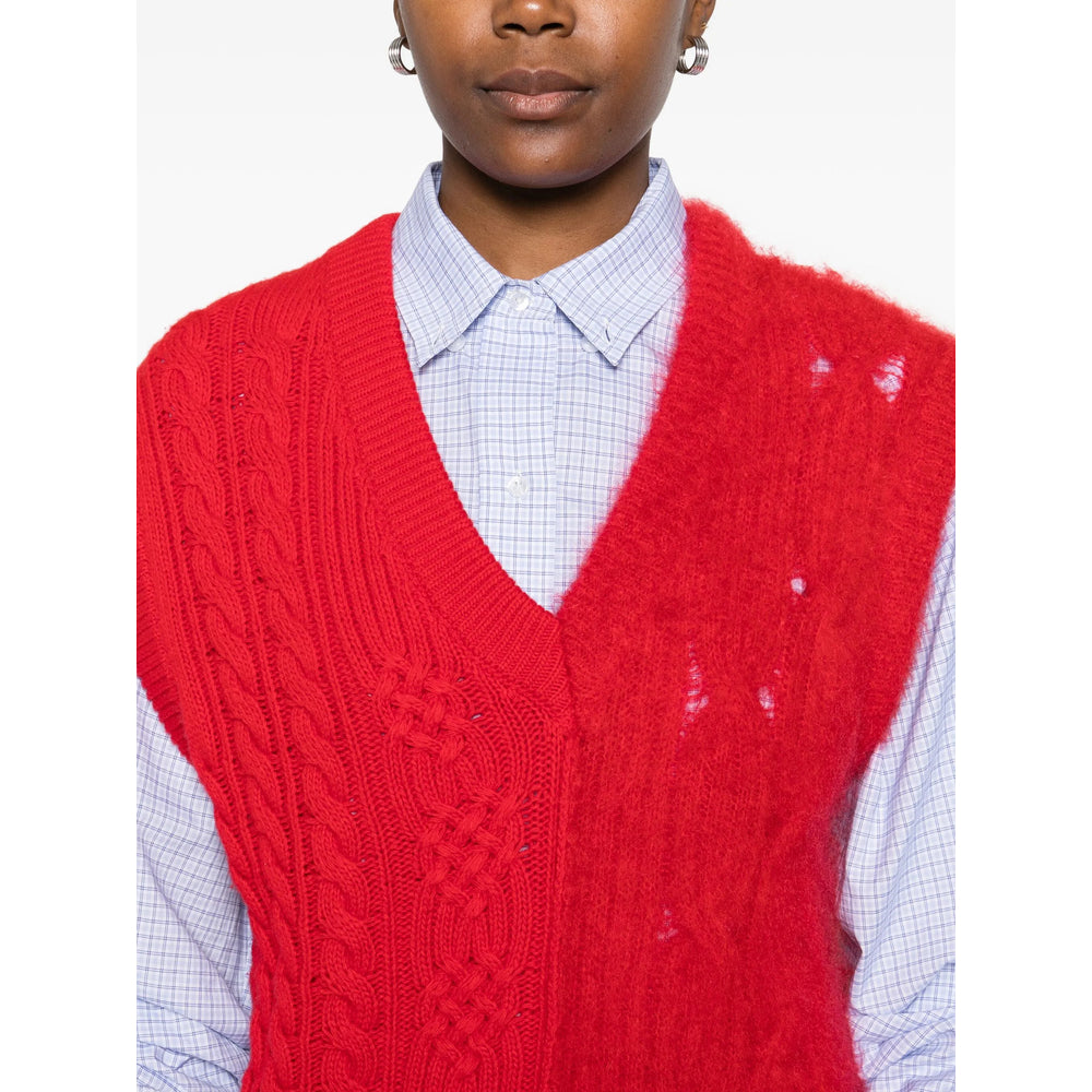 Vivetta Waistcoats - Red | bbd8cf6904cf2f8cb736ba2b8e6311c76a32f956