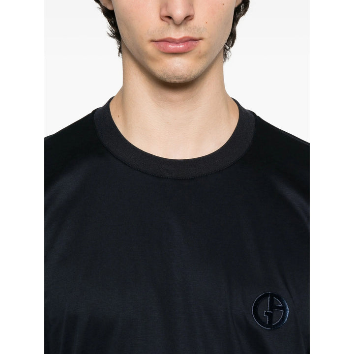 Giorgio Armani T Shirts - Blue | f8fa5f5ba0652c3826be7051ce550810bef416b4