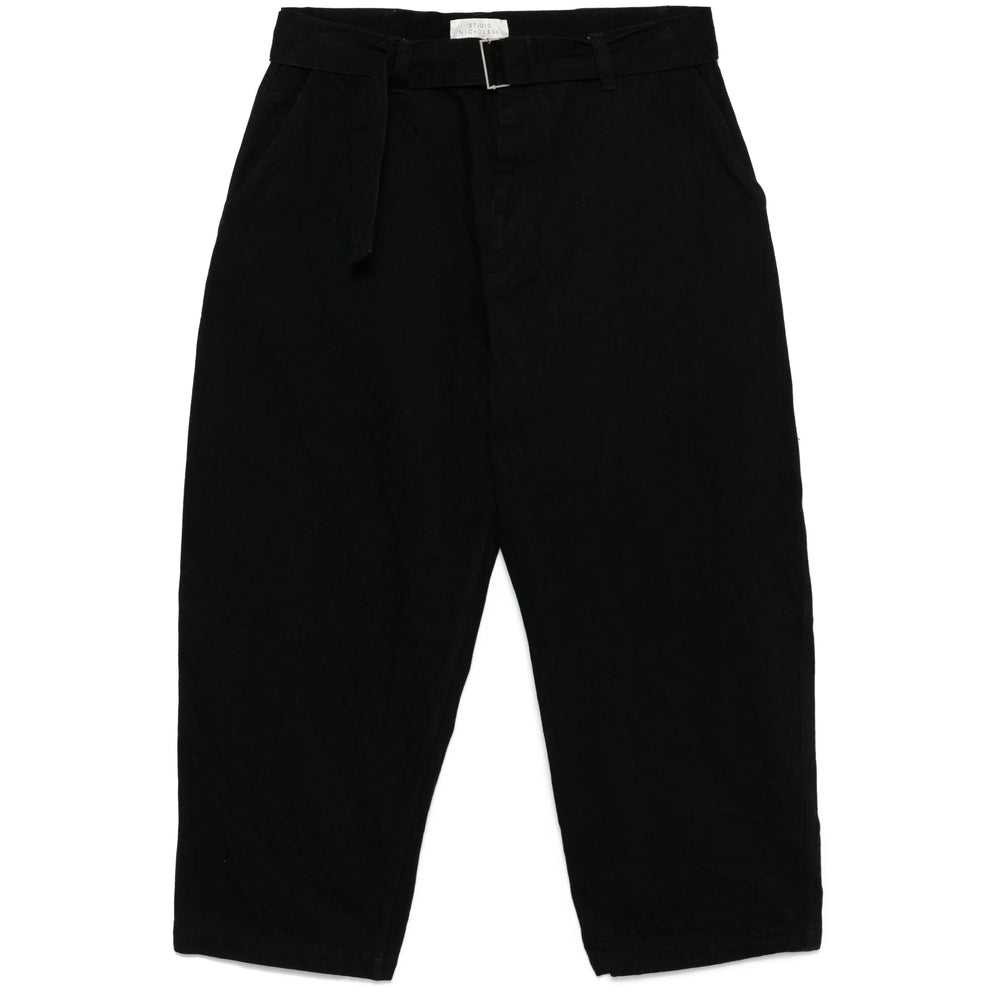 Studio Nicholson Pants - Black | afc1a22cbd33eb09eb9859e5eff7e53a7a7fb057
