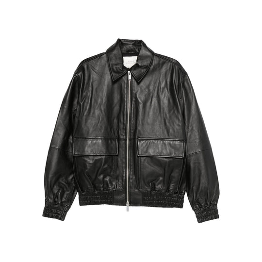 Leather Outerwears Black