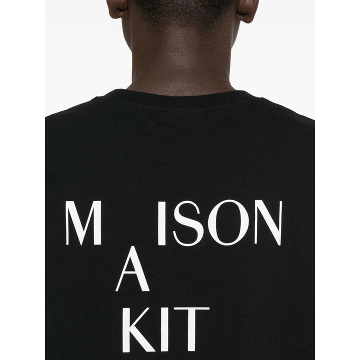 Maison Kitsuné T Shirts - Black | 35340dd2540f09e3396ad8c120f737e51c678352