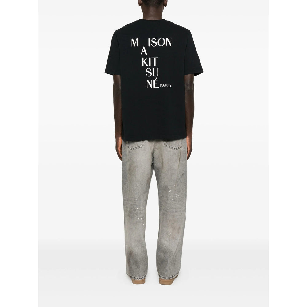 Maison Kitsuné T Shirts - Black | daf7e1f1f846c1f360f2caa961f27f76c7e65668