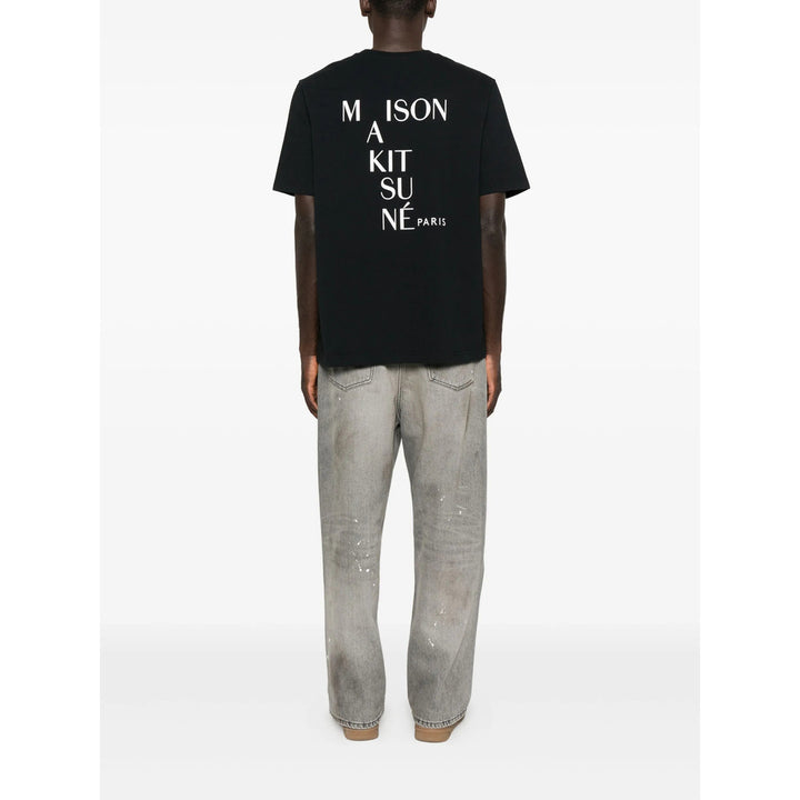 Maison Kitsuné T Shirts - Black | daf7e1f1f846c1f360f2caa961f27f76c7e65668