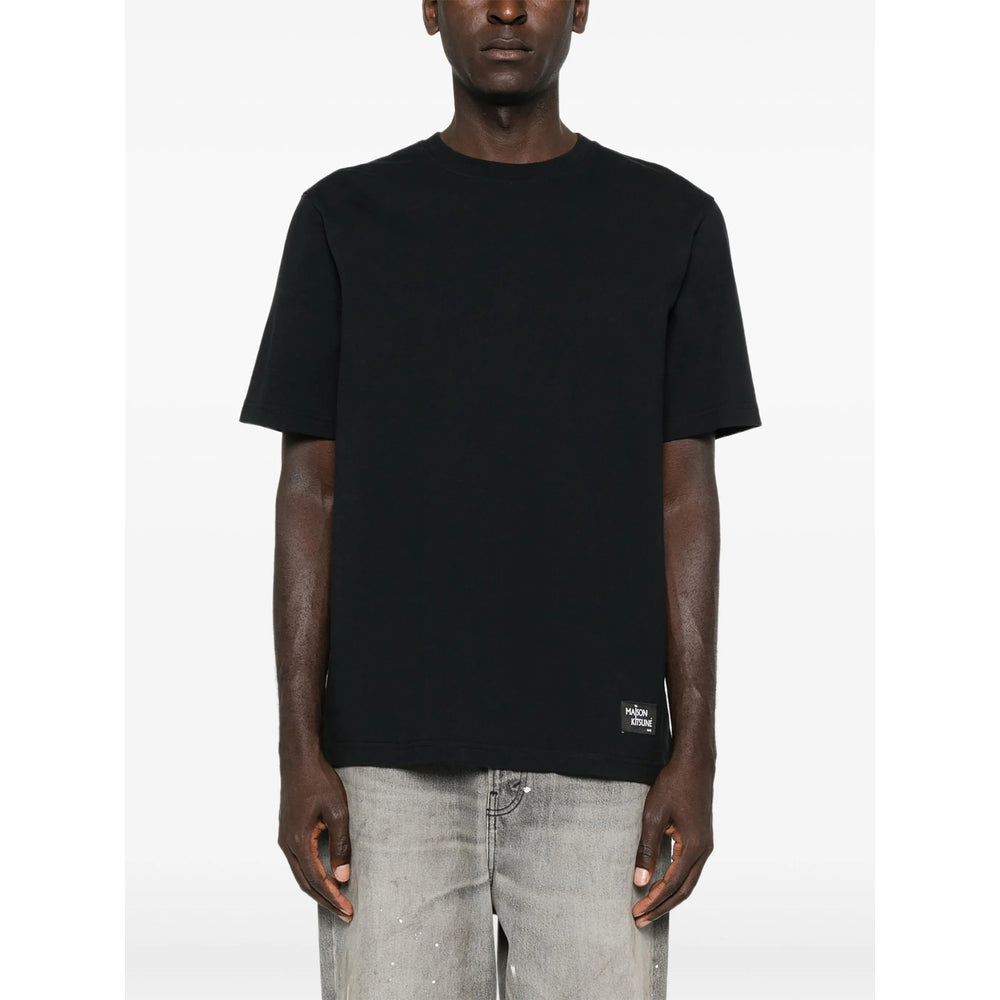 Maison Kitsuné T Shirts - Black | fd4a121c482b3844cf28e6ab3e6fedf7d312d400