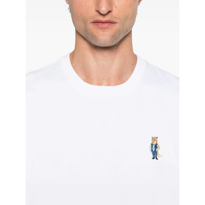 Maison Kitsuné T Shirts - White | 179d5fe35fe18de3195b5d1fa8fd9ad8a5256721
