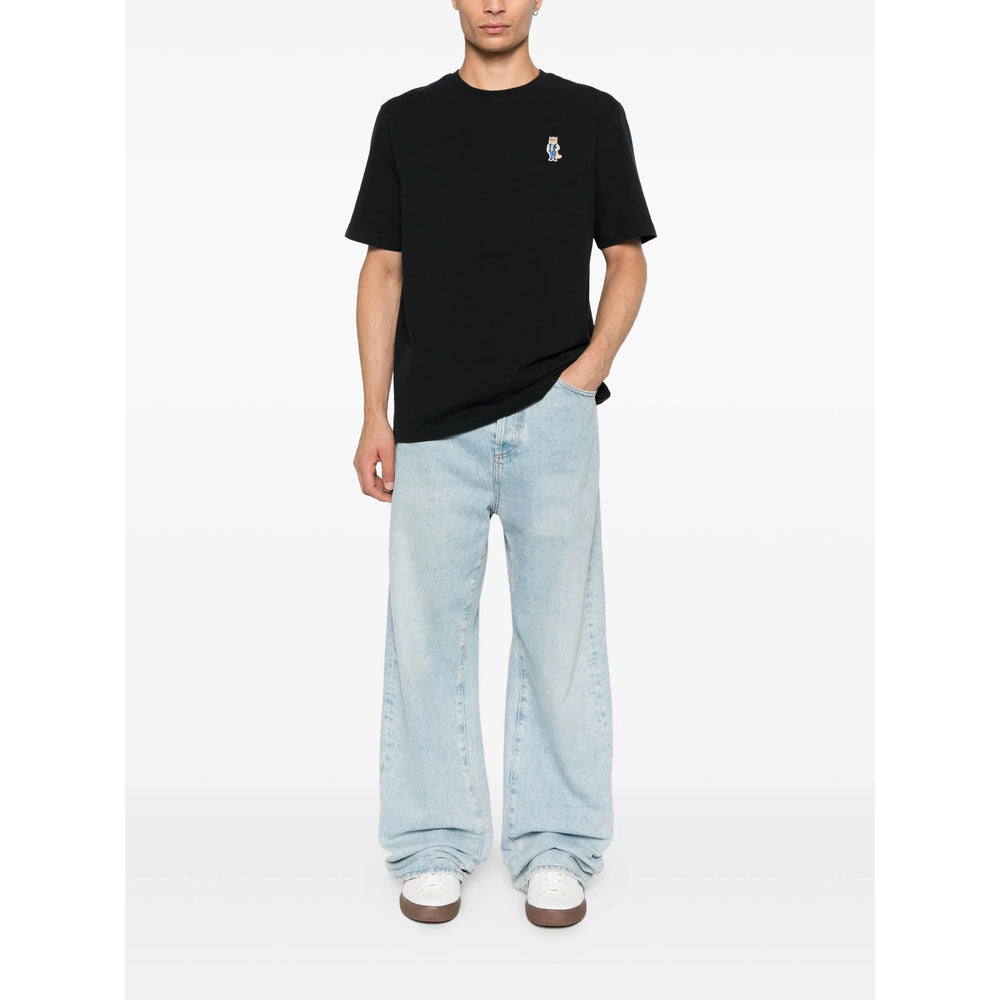 Maison Kitsuné T Shirts - Black | bc4ac895c14646f31b2fa78463e1854adbec1a75