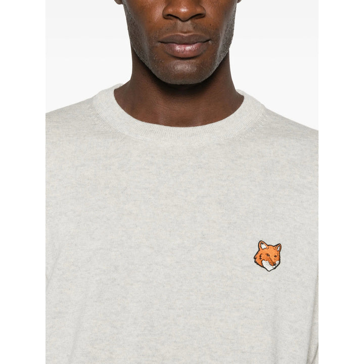 Maison Kitsuné Sweaters - Gray | 94ac3aebddc880b96b09c8b14e36e6dd5cc51a14