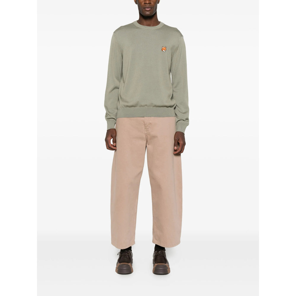 Maison Kitsuné Sweaters - Green | 27674675f72357cf5d51300306ef785b92b92616