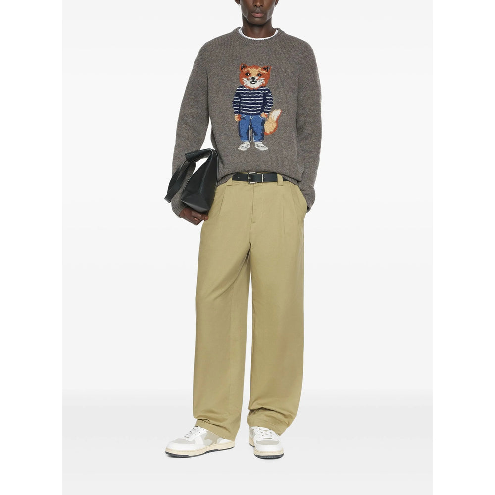 Maison Kitsuné Sweaters - Gray | f37a34e49e8a93ac7dd13a247fd480ab870eb483