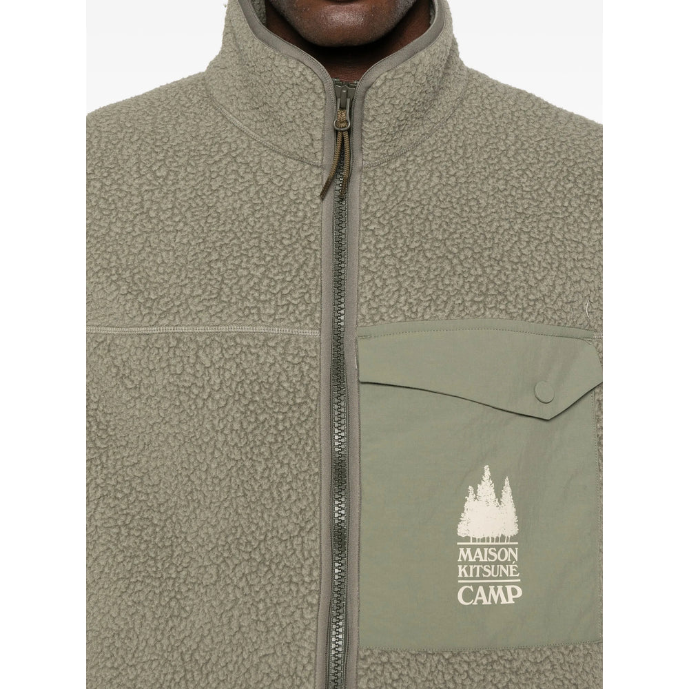 Maison Kitsuné Outwear Waistcoats - Green | 0ad5dbeb0484ef60857076d85f17911c7bf5d54c