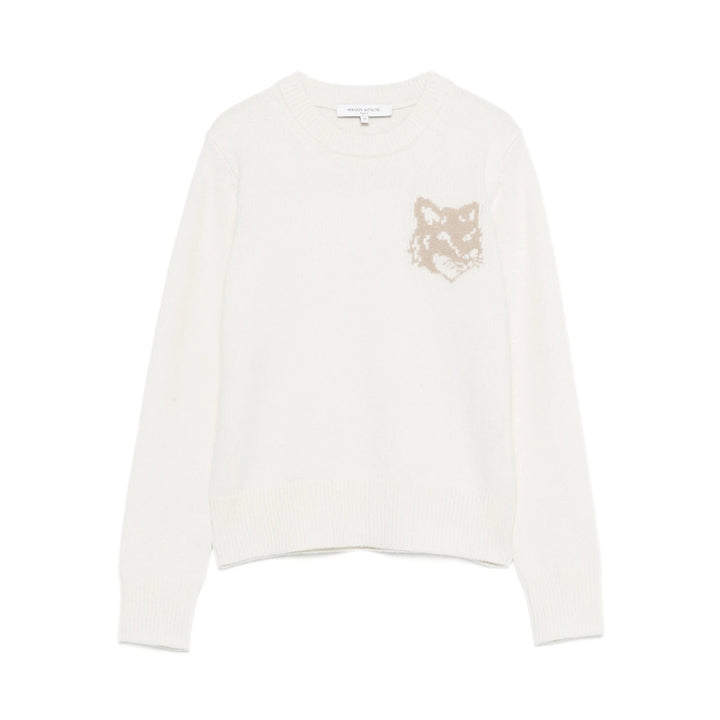 Maison Kitsuné Sweaters - White | c5d5078fd94dda7fbf567a5ae91d482dd8e2e0e1