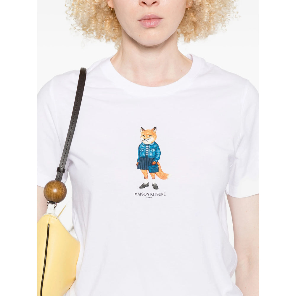Maison Kitsuné T Shirts - White | 80e613a94ad02d8bbd497cc32dd4426c339c907b