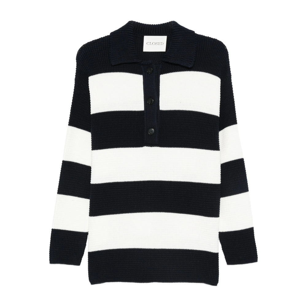 Closed Sweaters - Blue, White | 26224c335ab8fdc9454828f42b2d08b4ebdeef04