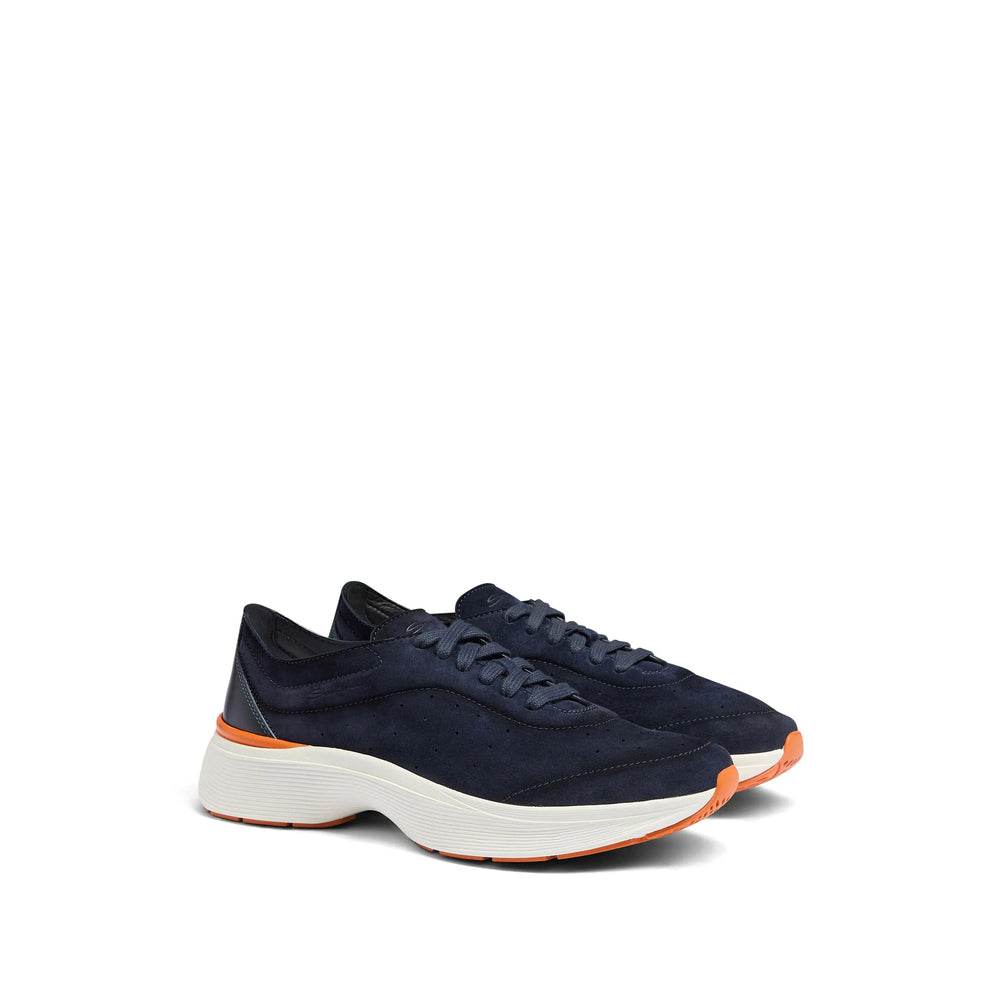 Santoni Sneakers - Blue | 97e76639d95bb57bac9487495af5cf907736d097