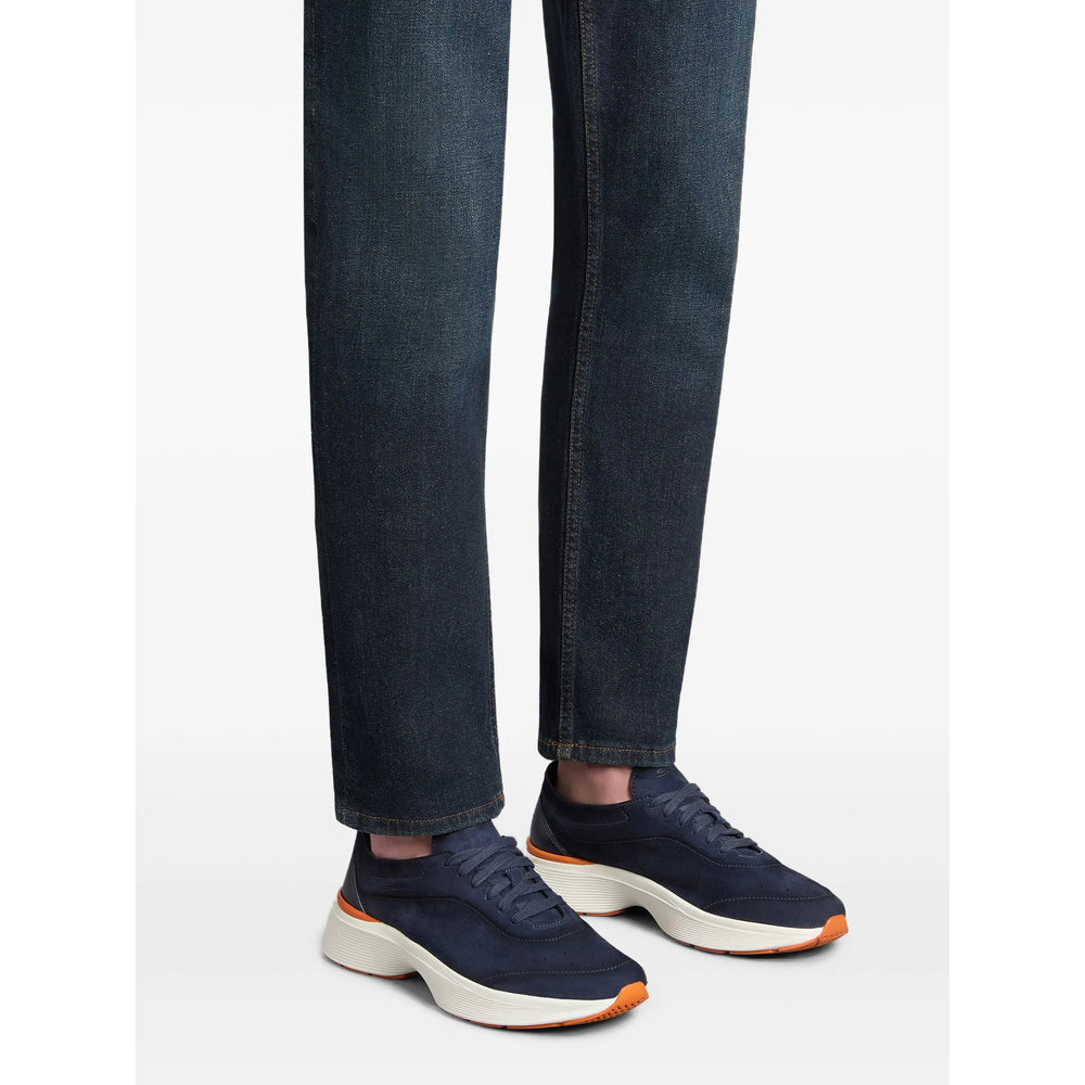 Santoni Sneakers - Blue | 46a931cf5ba6fd10f382791d98b8dd72cd00059a