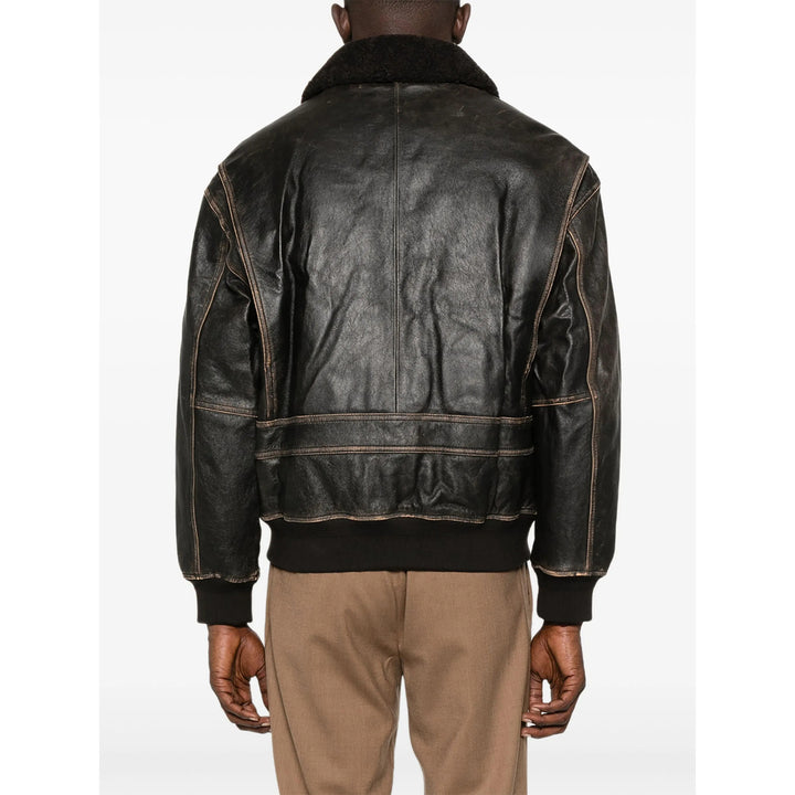 Dunst Leather Outerwears - Brown | 416848604b6caa6bb6c901703c39d471f7c3baf6
