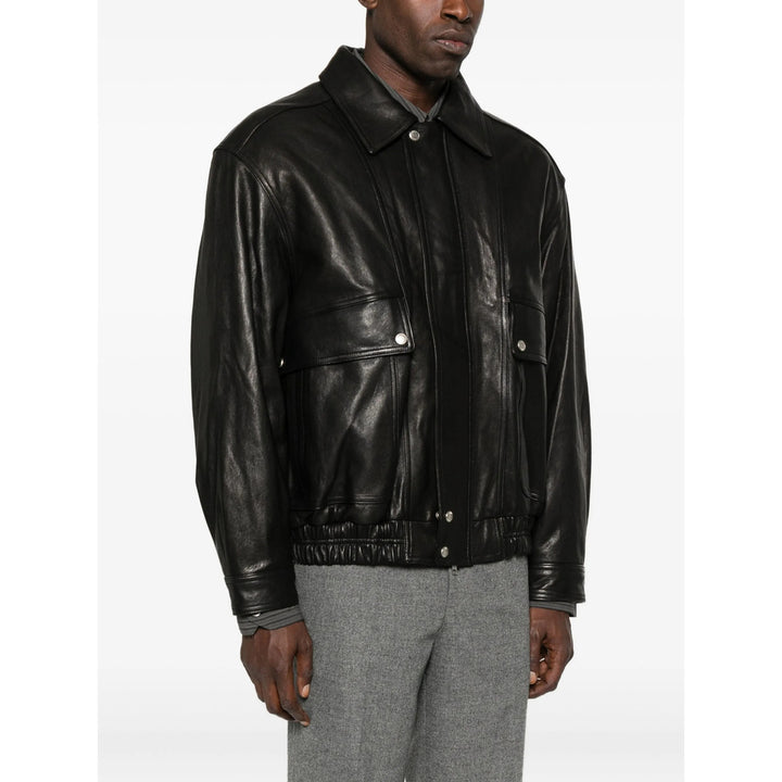 Dunst Leather Outerwears - Black | f002becbe889bf31687ba2eb1012fc2954590b24