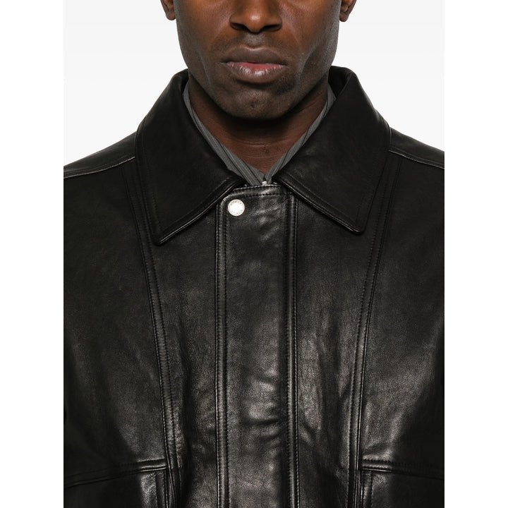 Dunst Leather Outerwears - Black | 764cb5215d93a021ef357991360f18abf727ffa6