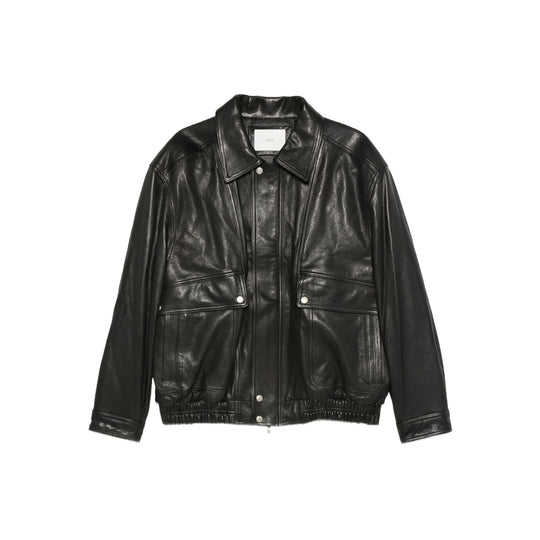 Leather Outerwears Black