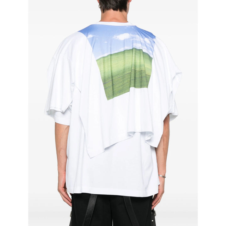 Vetements T Shirts - White, Blue | c5cd2fac86d04f1a13644d54ca44cba0e17efd2f