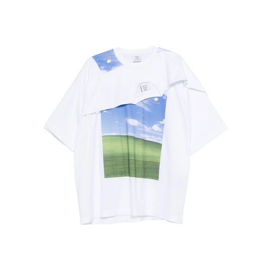T Shirts White, Blue