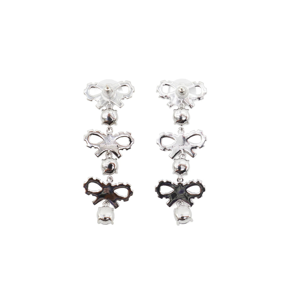 Self-Portrait Jewellery - Silver, White | eef40ac26ac4366fca1e971f0f907ddaee5a36e2