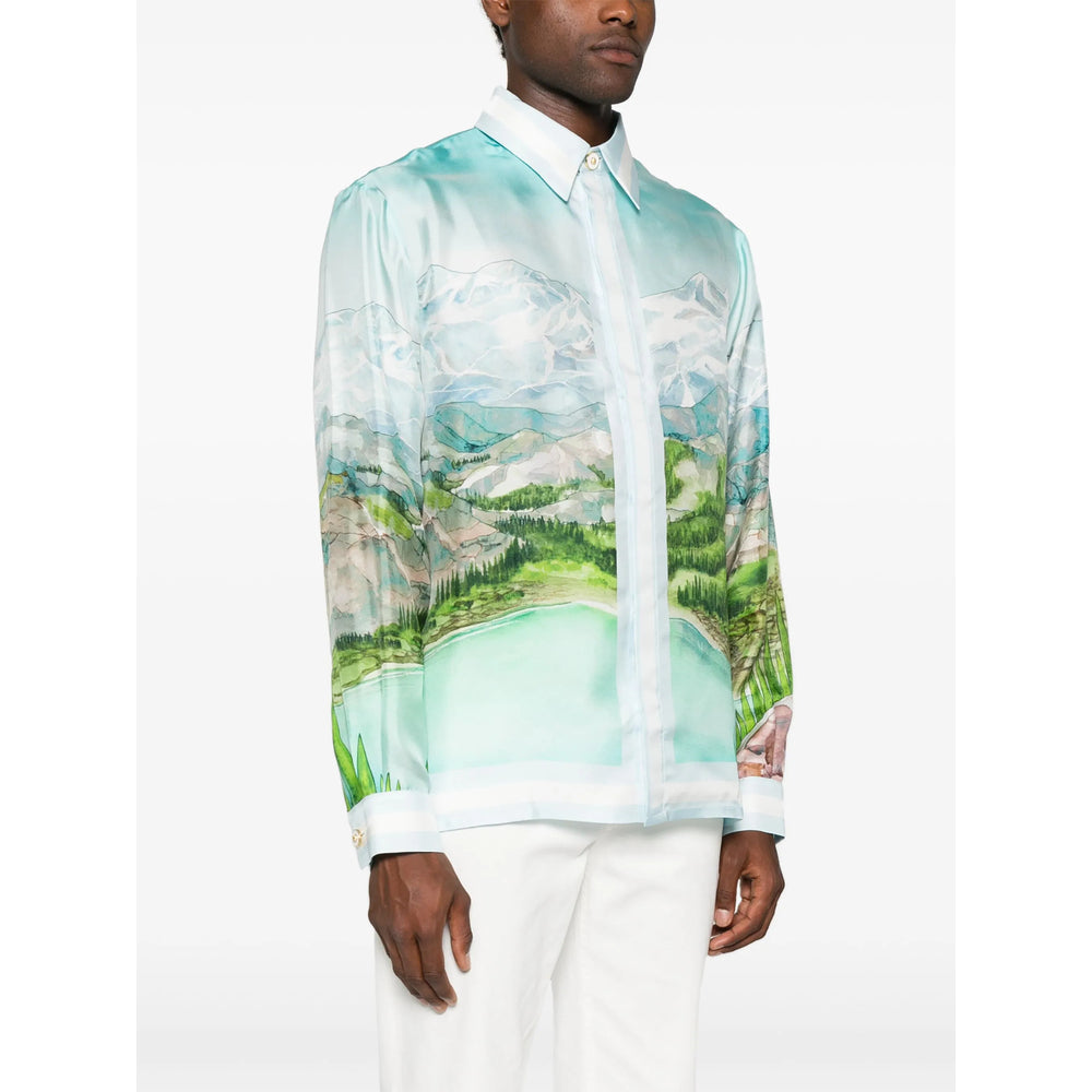 Casablanca Shirts - Blue | 6d584c2df6064a1b508814bd23d7268d8ec44632