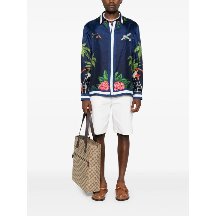 Casablanca Shirts - Blue | 3e9484c0db947d69169be47ec56b162cfe32fc5a