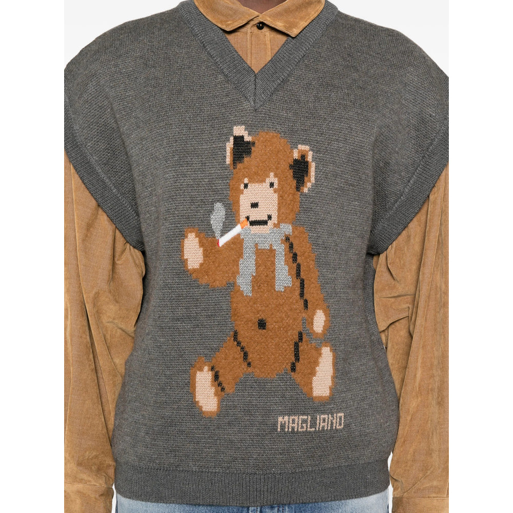 Magliano Sweaters - Gray | 2a43049484bb0ef334b0957feee2c321e18b9e1a