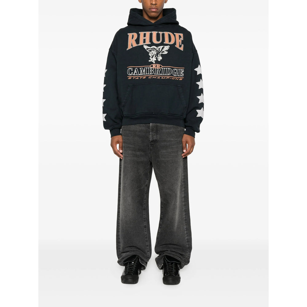 Rhude Sweatshirts - Black | 244c8a84798f5c791179bb3ef01fcb31bd3052ce