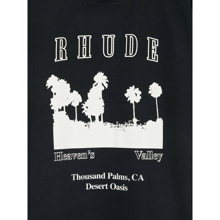 Rhude T Shirts - Black | ac72bd3dec344f567429c4af76a45af0ff397c35