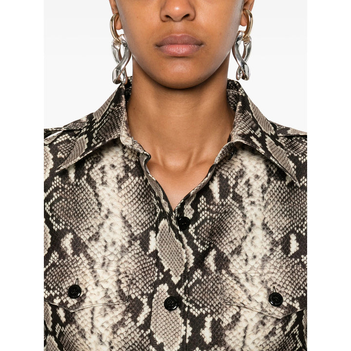 Duran Lantink Shirts - Black, Neutral | 84784378d041f4cf085e2c6cbd8a1b795e7e738c