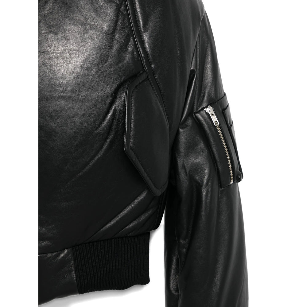 Duran Lantink Leather Outerwears - Black | 4c0d58880da0c25be27b87b09bb2a93543d4ed28
