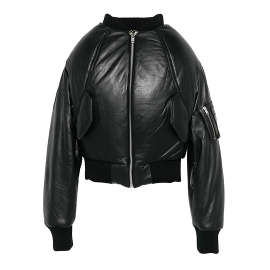 Leather Outerwears Black